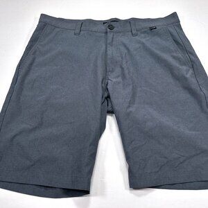 Travis Mathew Sand Harbor Golf Shorts Mens 35 Gray Hybrid Lifestyle Performance